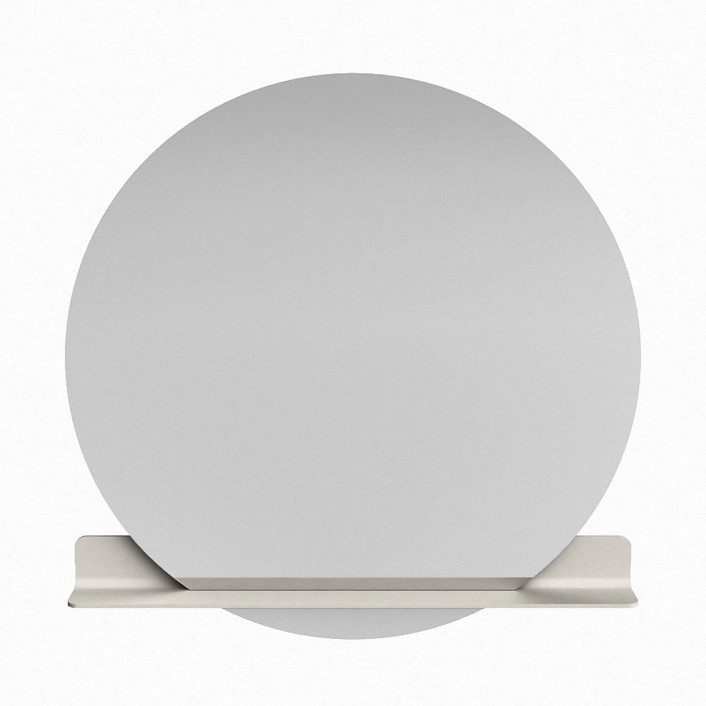 Mondiaz Spot spiegel rond Ø120cm met planchet linen