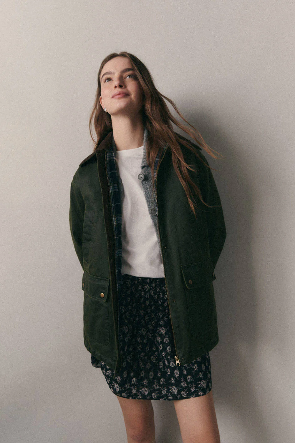 MANGO TEEN strokenrok zwart