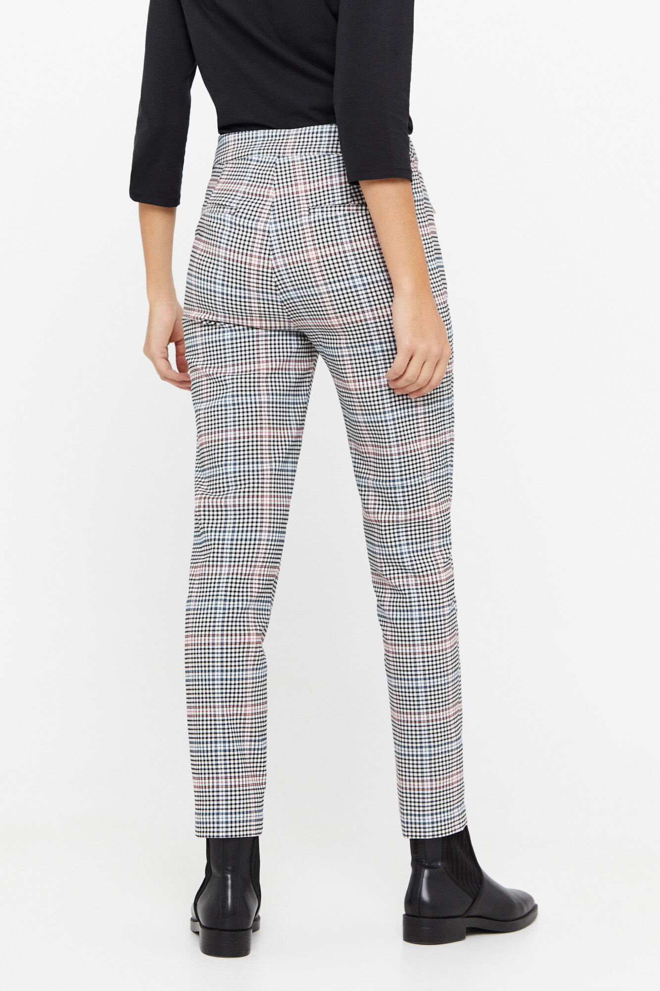 Calça skinny - Multicolorida
