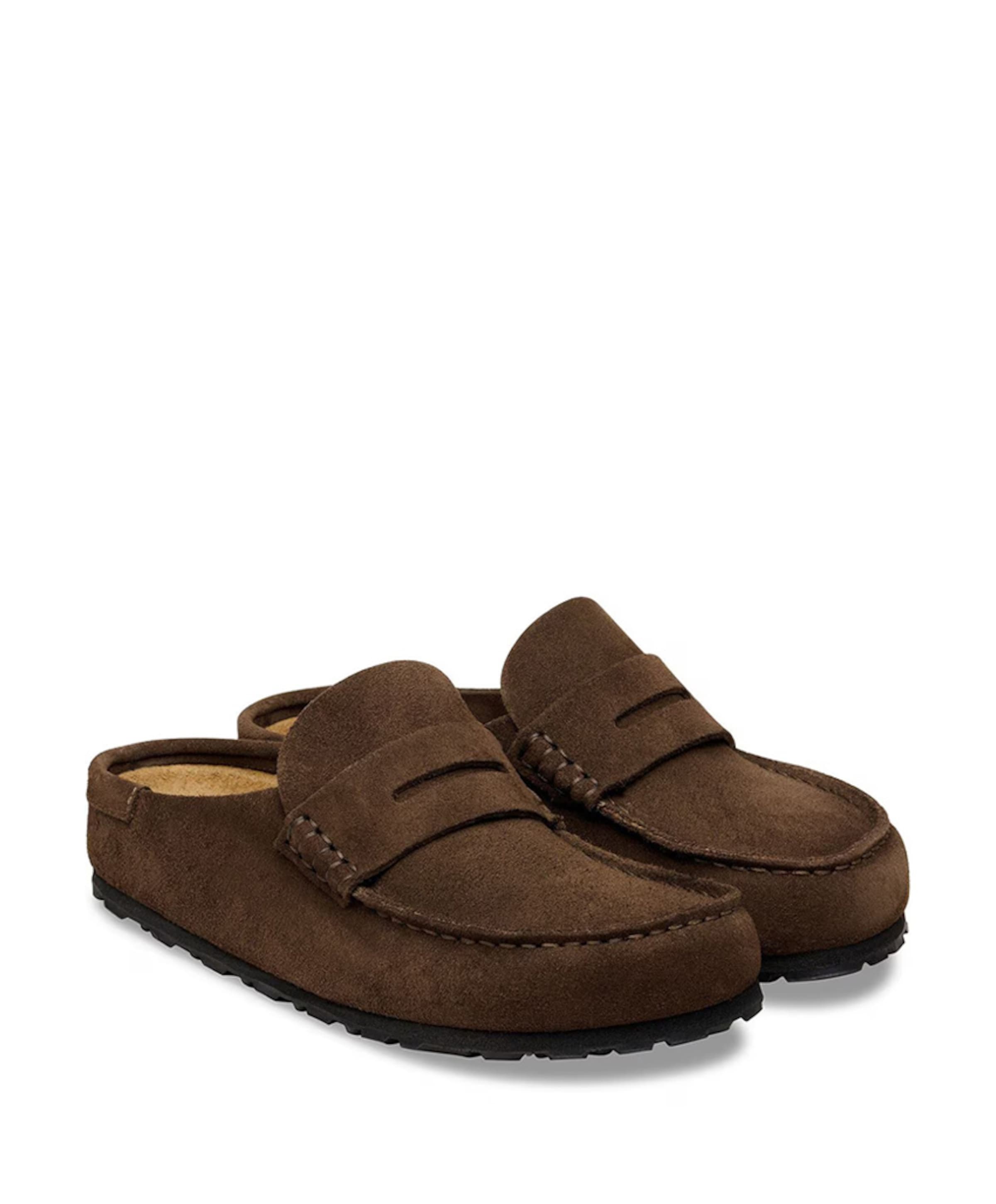 Birkenstock Naples Wrapped dames clogs bruin