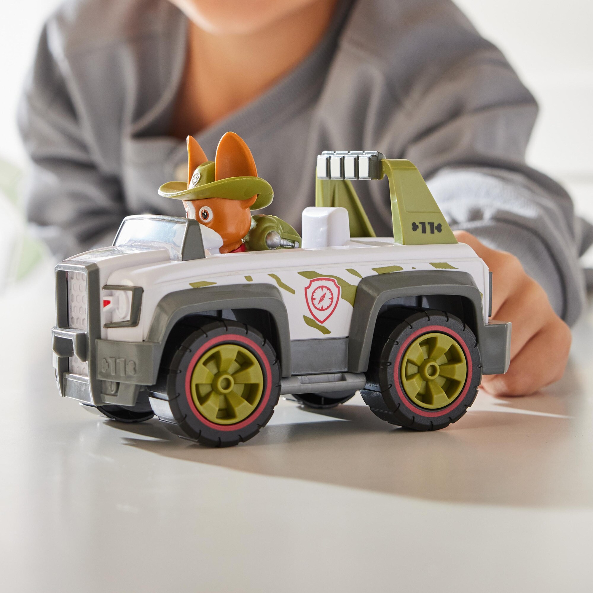 Spin Master Spielfahrzeug Paw Patrol - Dschungel-Truck mit Tracker-Figur
