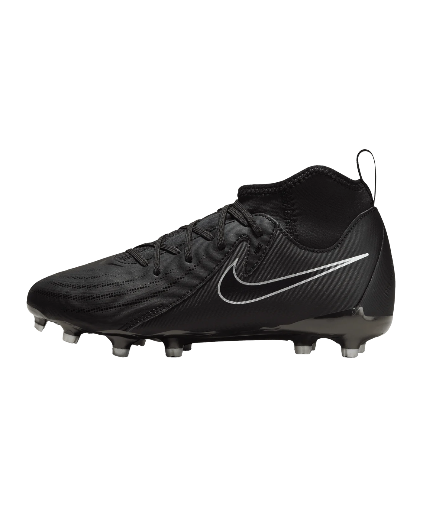 Nike Jr Phantom Luna II Academy FG/MG Shadow Kids Schwarz F001