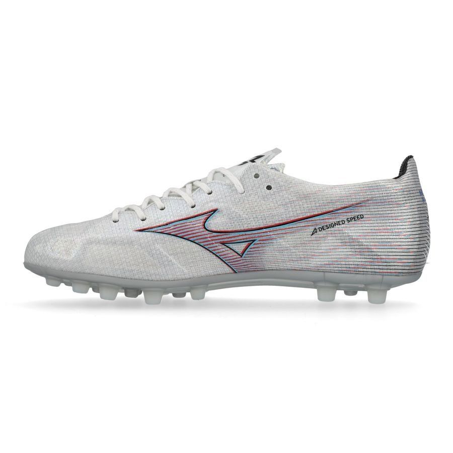 Mizuno Alpha Made in Japan AG Shining - Blanc/Rouge
