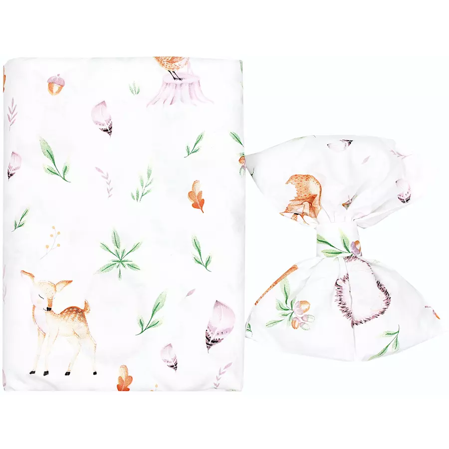 TupTam Babybett Himmel mit Schleifchen hellgrün