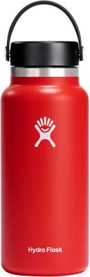 Hydro Flask32oz Wide Flex Cap Goji - rot