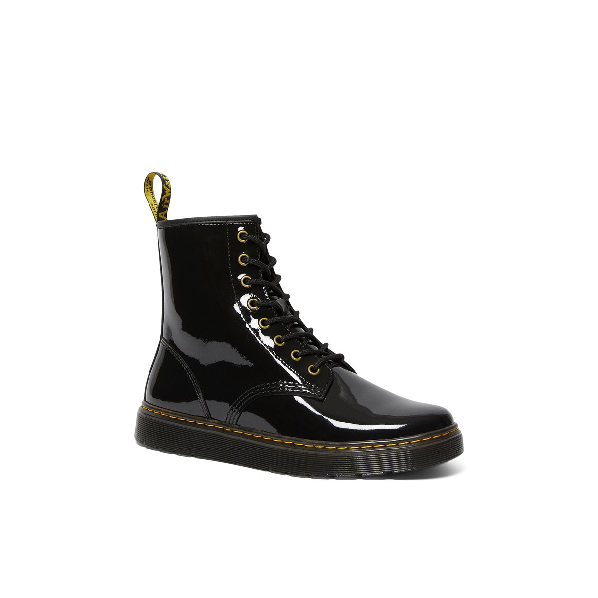 DR. MARTENS-Zavala-Bottillon de combat - Semelle tracteur - Autre Noir