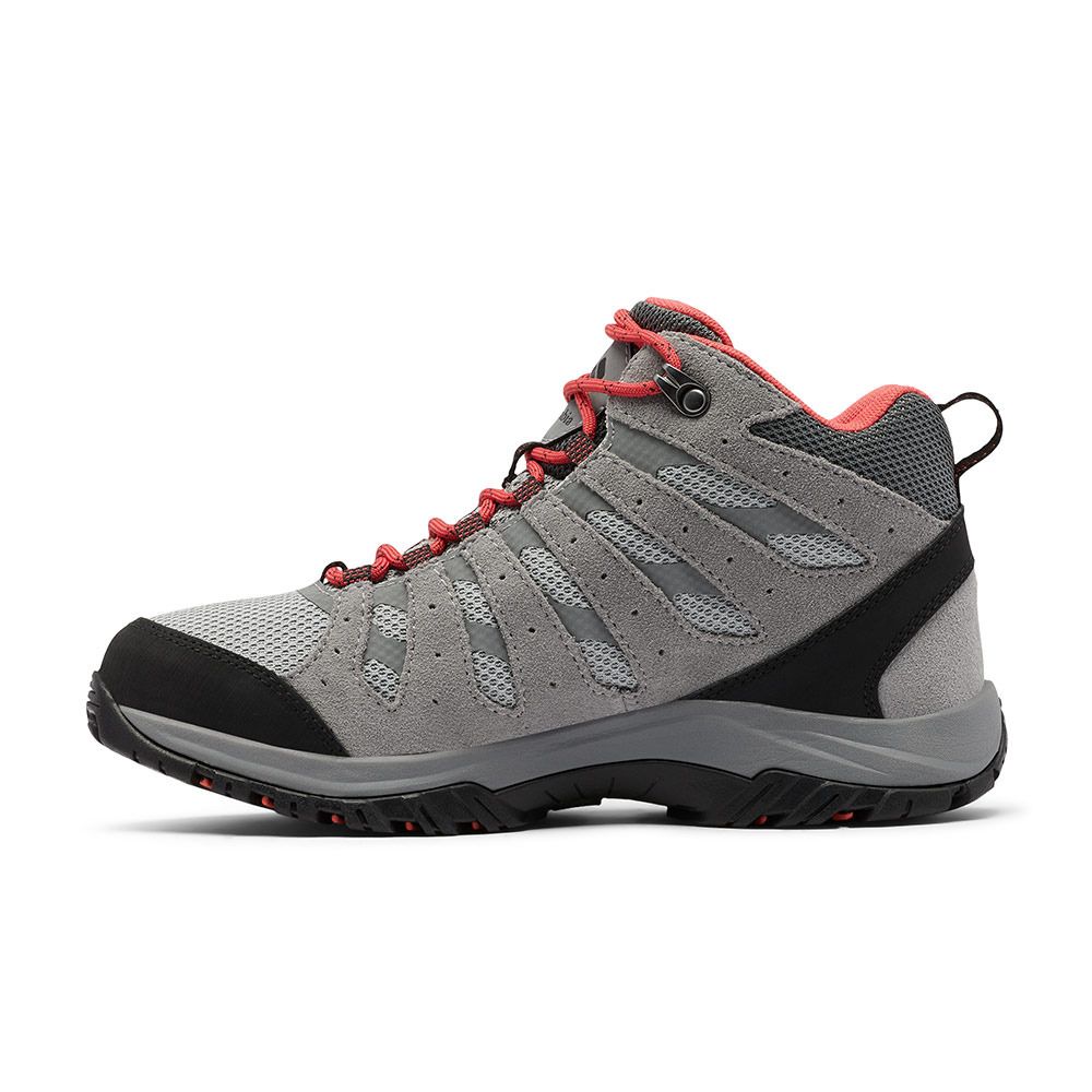 Columbia REDMOND III MID WATERPROOF - Chaussures de randonné Femme steam/red coral