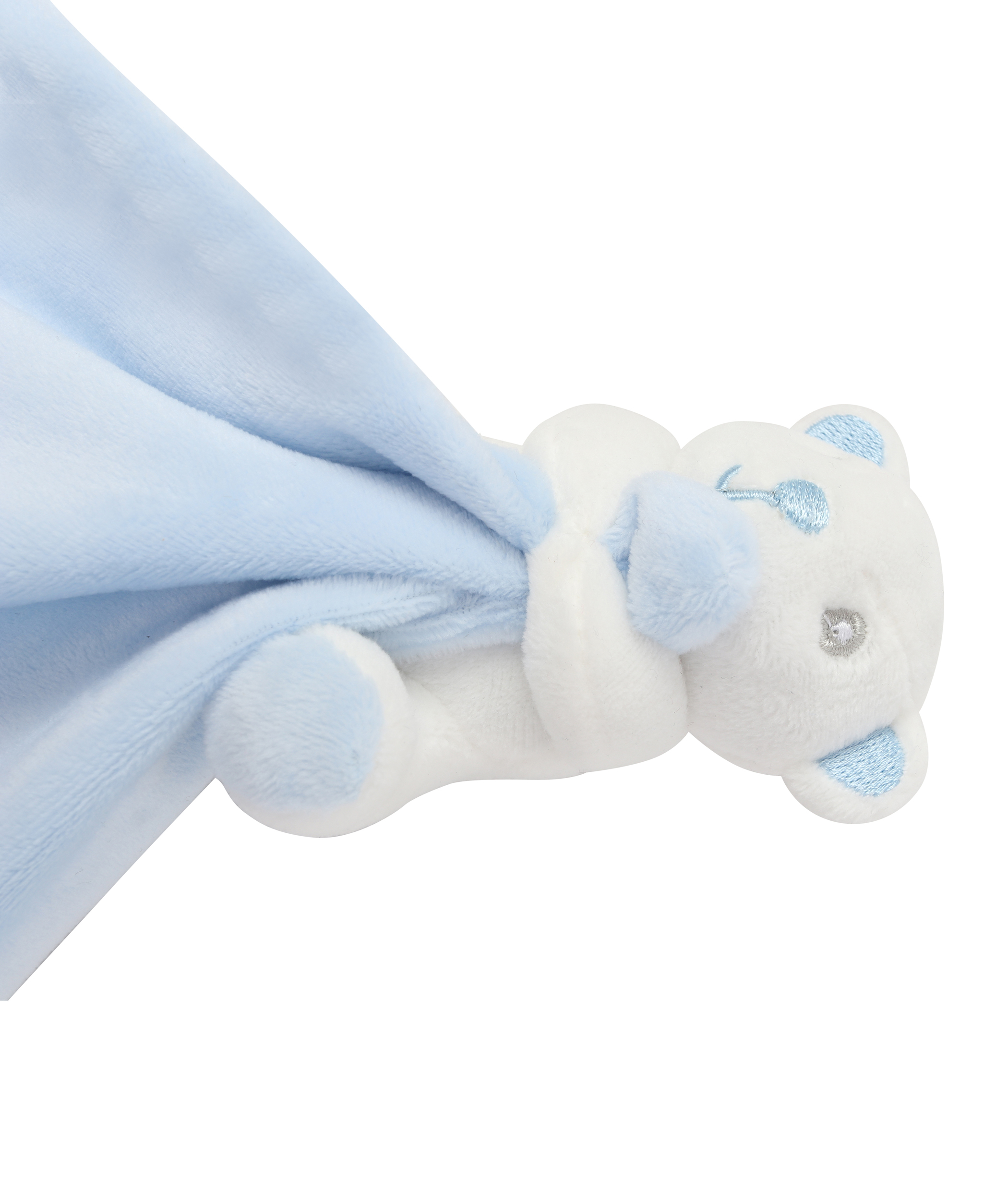 Mumbles MM700 - Doudou Plat Animaux Doux avec Hochet Intégré