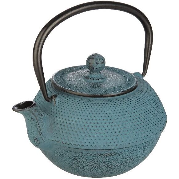 Théière en fonte -1,2 L, bleu