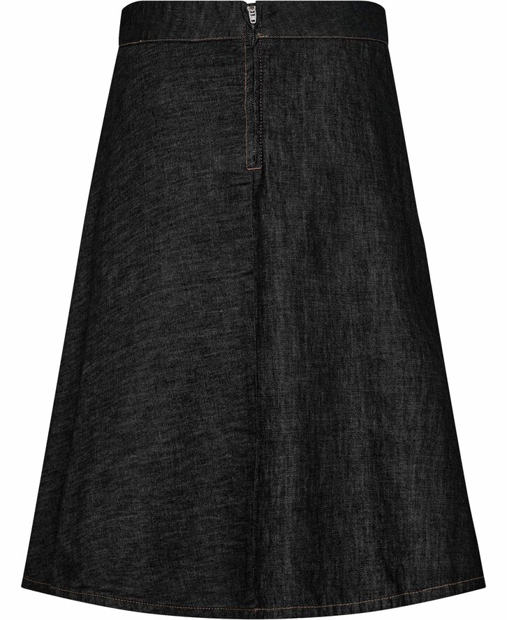 Mads Nørgaard - Copenhagen Soft Denim Stelly Skirt Black melange