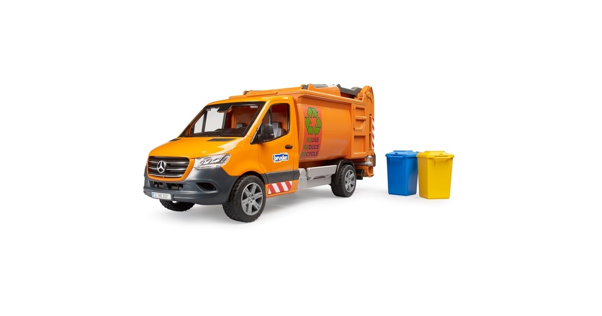bruderMercedes Benz Sprinter Gemeente vuilniswagen Modelvoertuig  (Schaal 1:16)