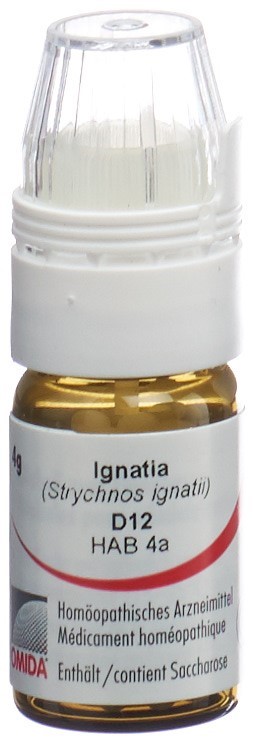 Omida Ignatia 12 D<br>4 g, Globuli, mit Dosierhilfe