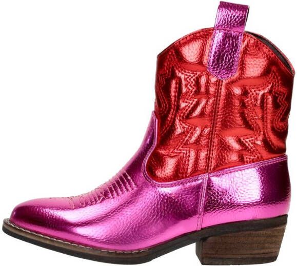 Sub55 Western laarsjes Enkellaarsjes roze