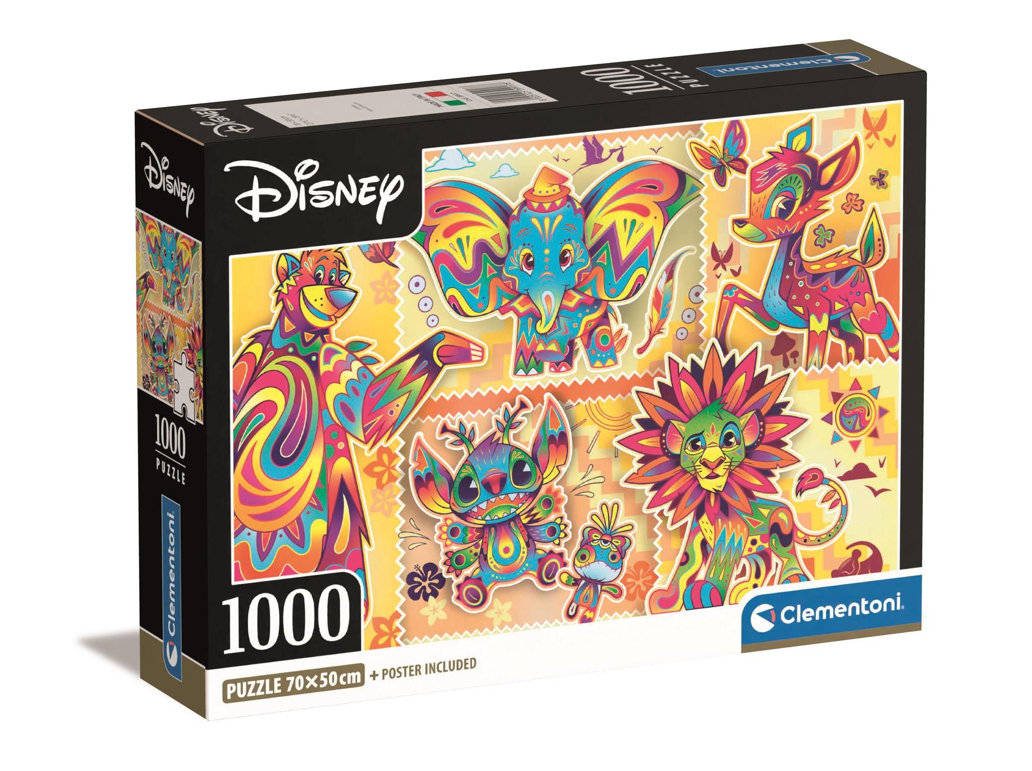 PUZZLE DISNEY CLEMENTONI CLASSICS 1000 PEÇAS