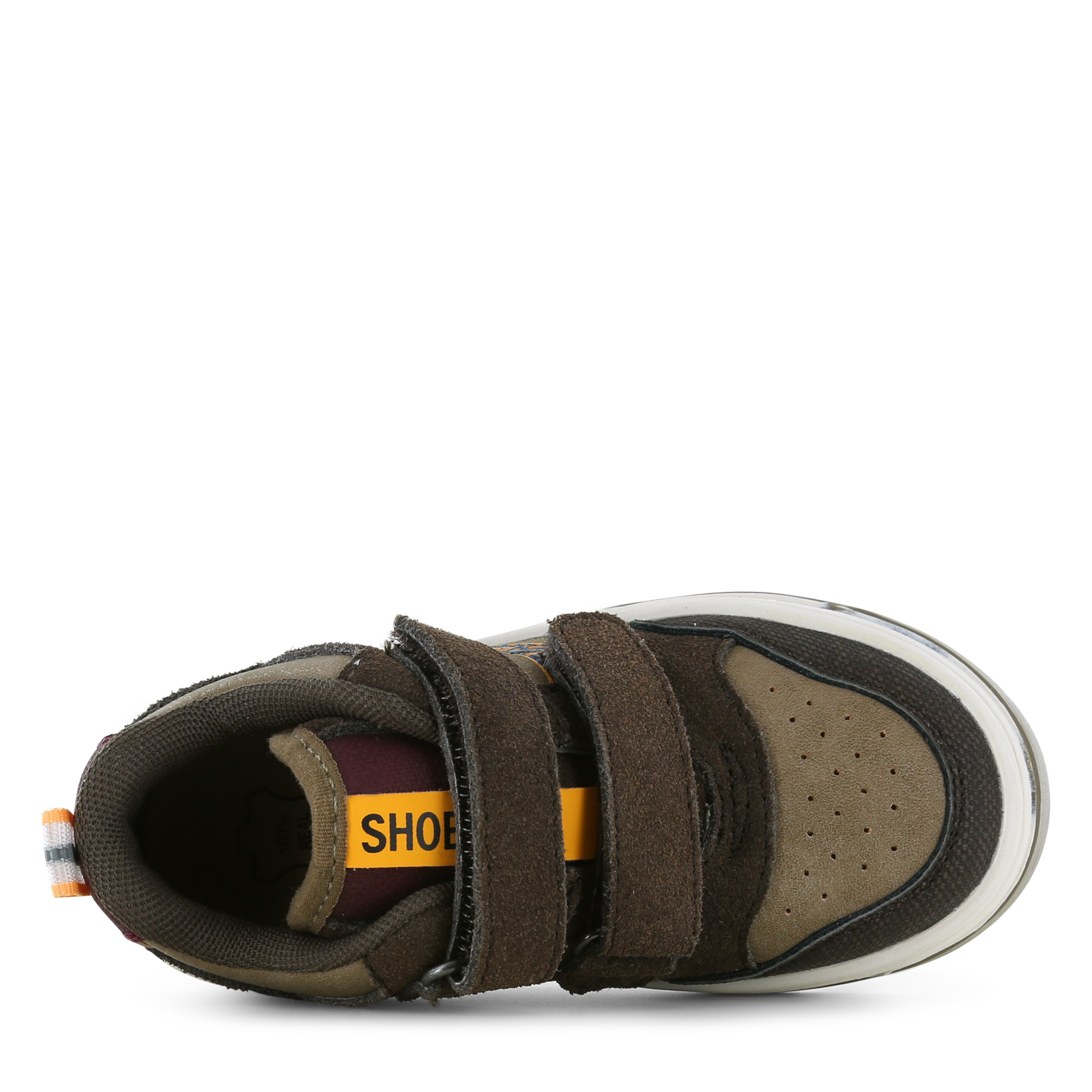 Shoesme bruine sneaker Microfiber leer, Suède | Sale