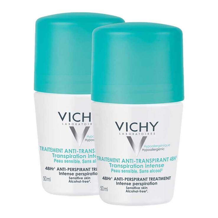 Vichy Deo Roll-on Anti Transpirant 48h , 2X50 ml