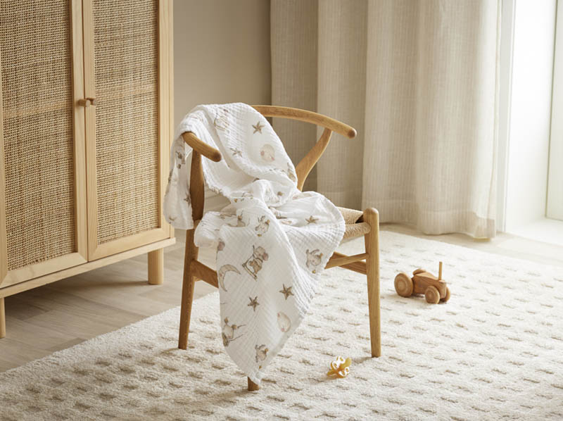 Agnes økologisk babyteppe 70x100