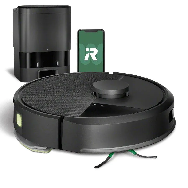 iRobot Roomba 105 Combo  Robotstøvsuger med gulvvask - Sort