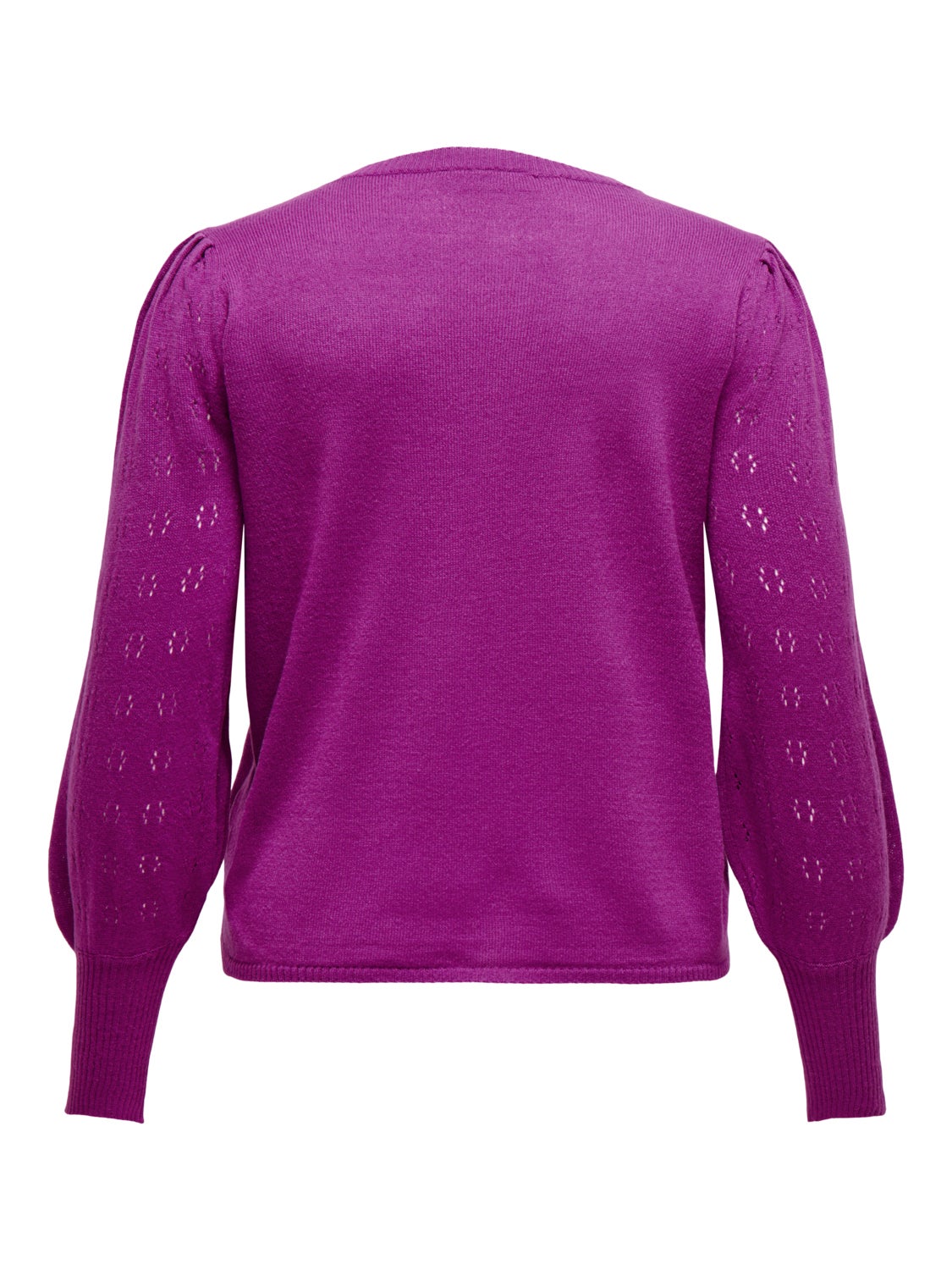 CARMIRLA Strickpullover Purple Wine