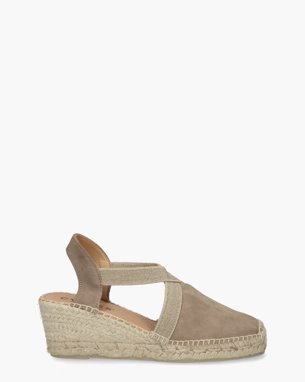 Cypres Tona Taupe Damessandalen