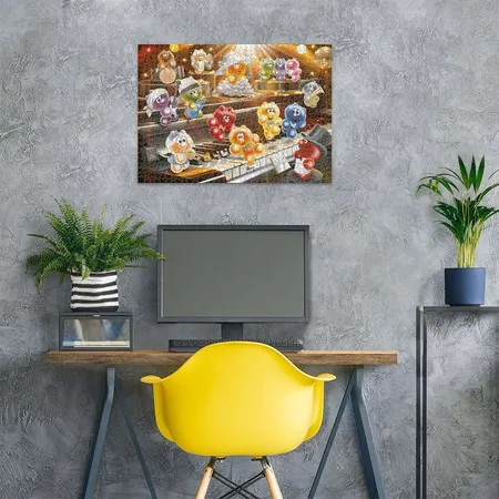 Ravensburger Puzzle - Gelini machen Musik, 1000 Teile