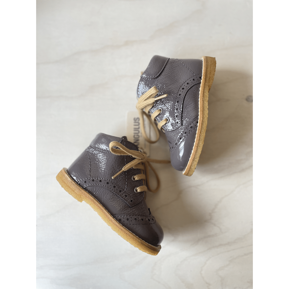 Angulus - Classic Lace-Up Shoe - Lavander