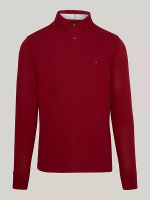 Polo de manga comprida e corte regular da coleção 1985