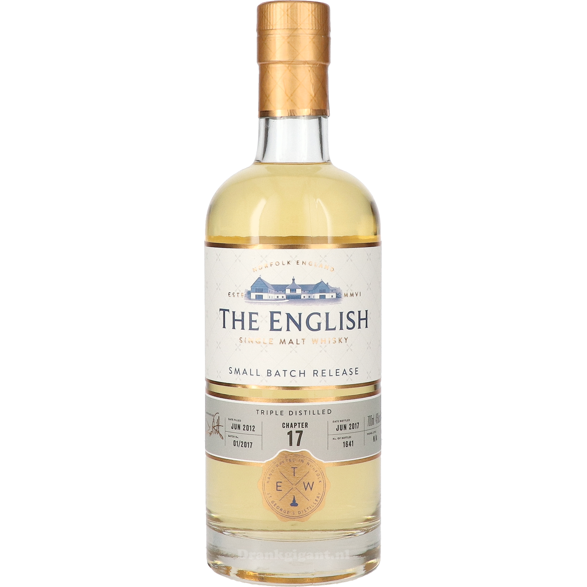 The English Chapter 17 Small Batch 70 cl