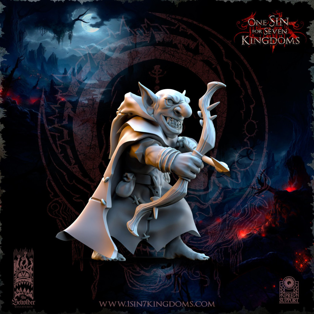 The Beholder Miniatures - Gobelins - Archers