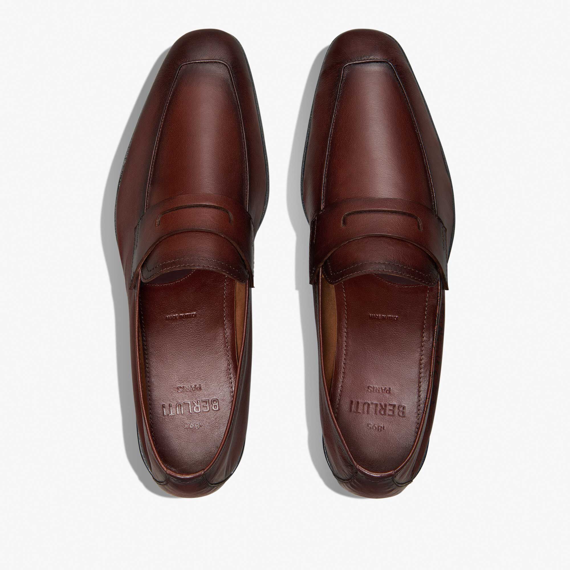 Mocassin Lorenzo En Cuir De Kangourou Scritto
