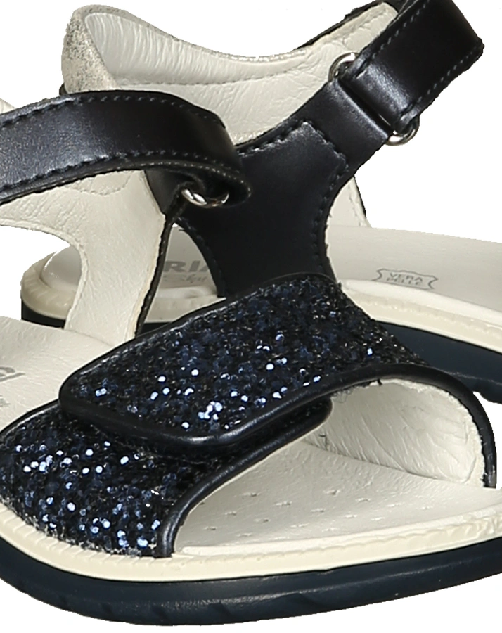 Sandalen VIOLA mit Glitter in dunkelblau