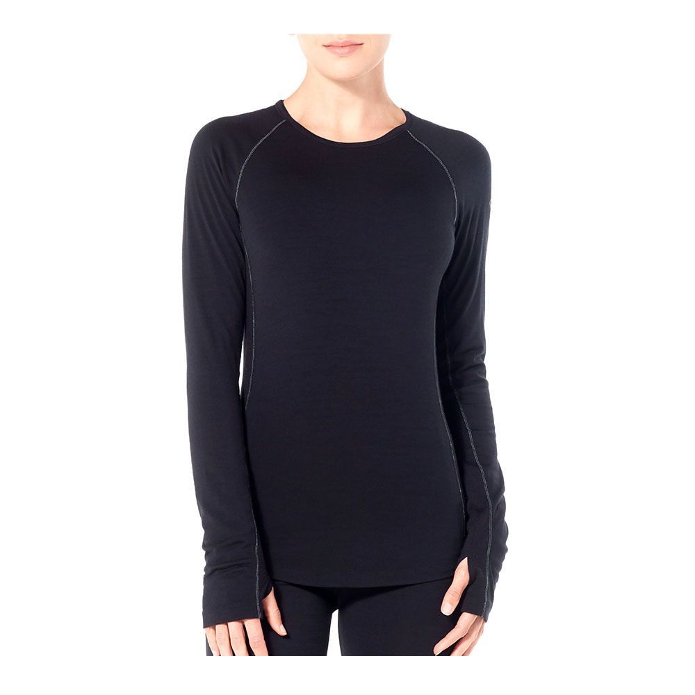 Icebreaker ZONE - Sous-couche Femme black/mineral