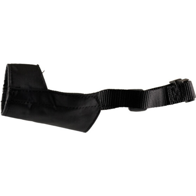 Muselière en nylon noir