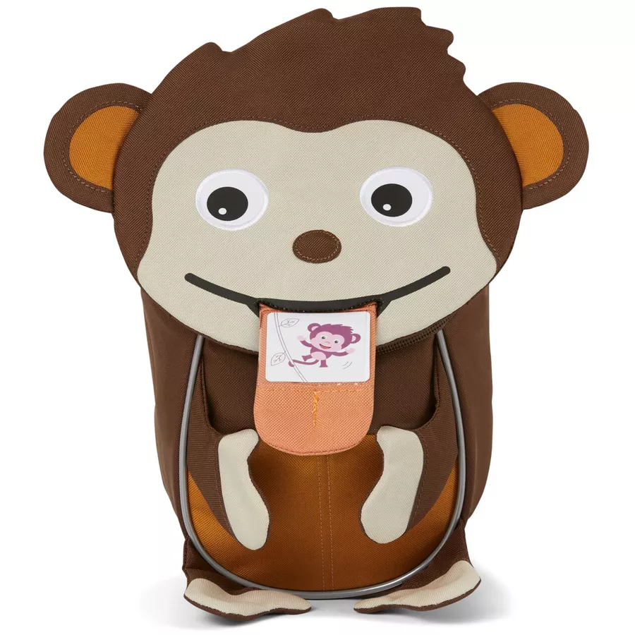 Affenzahn Kleine Freunde - Kinderrucksack: Affenzahn, braun