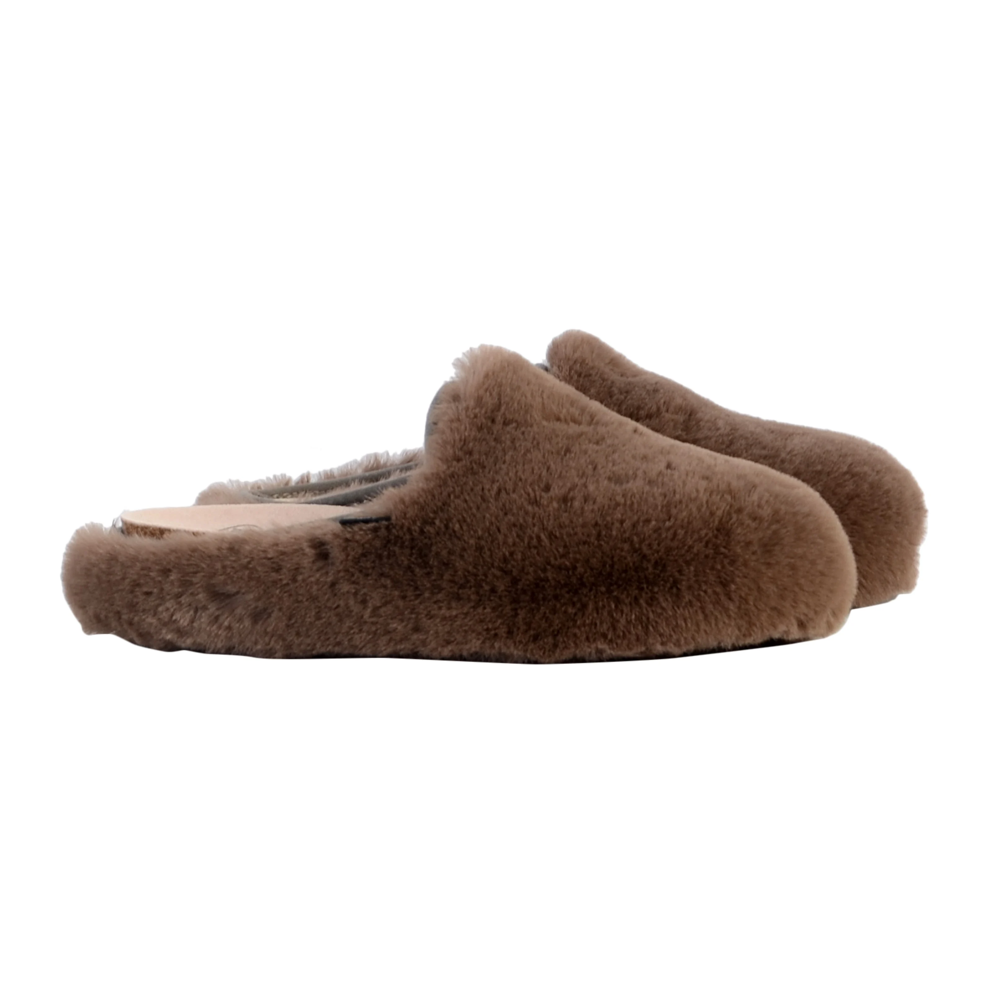 Chausson cuirmaddy | Marron