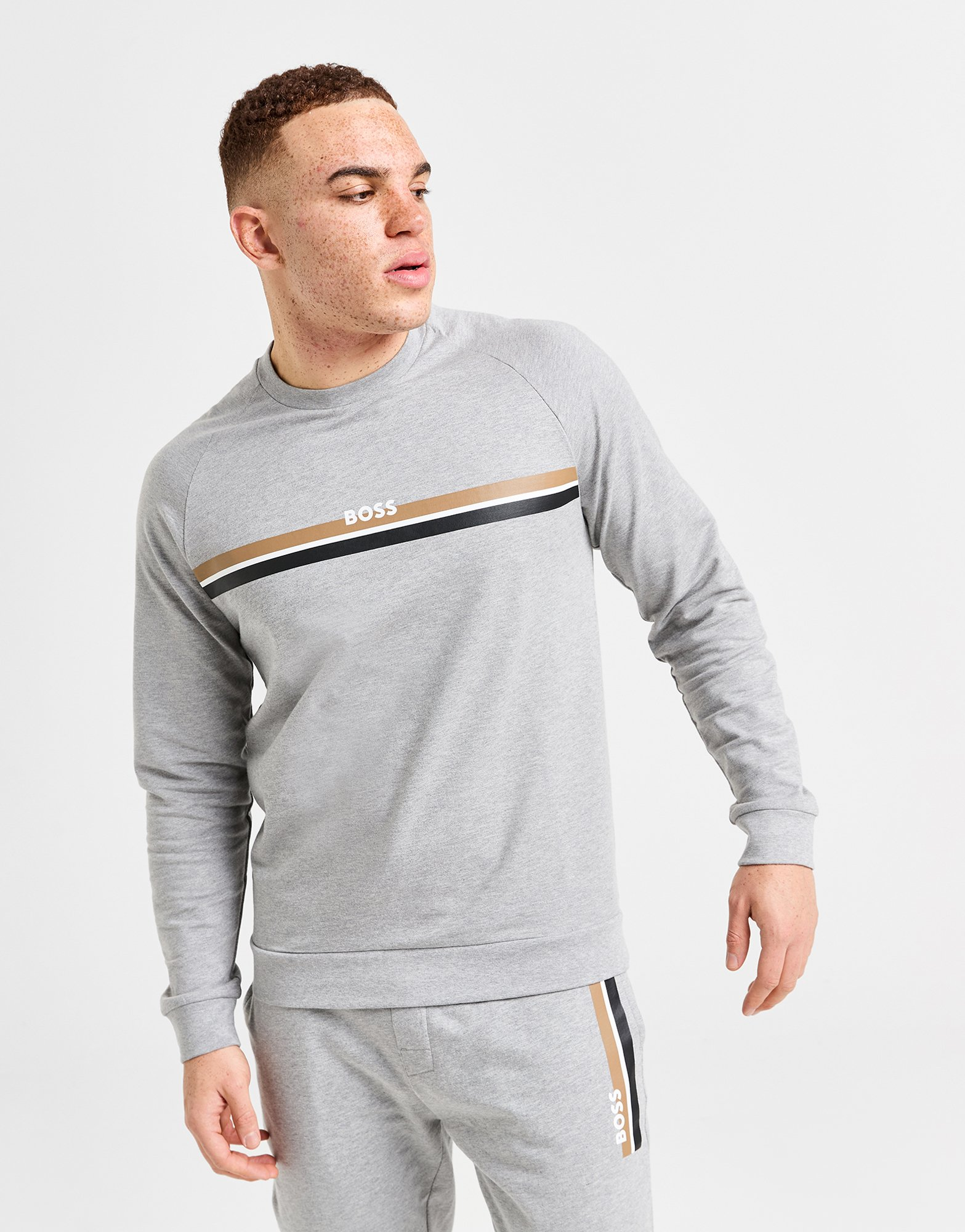 BOSS Ensemble de survêtement Authentic Crew Homme