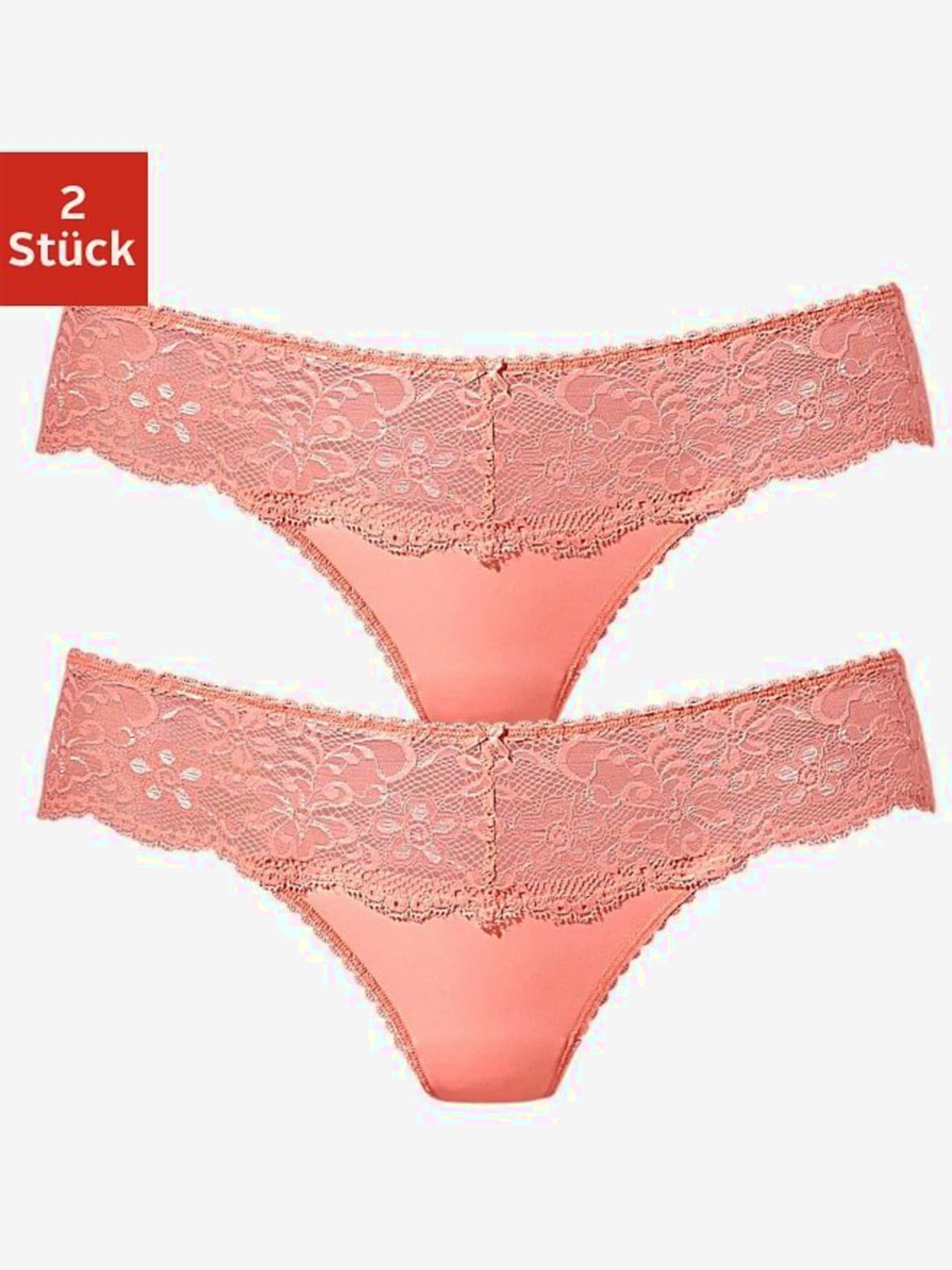 Beau string avec large ceinture de dentelle nuance
