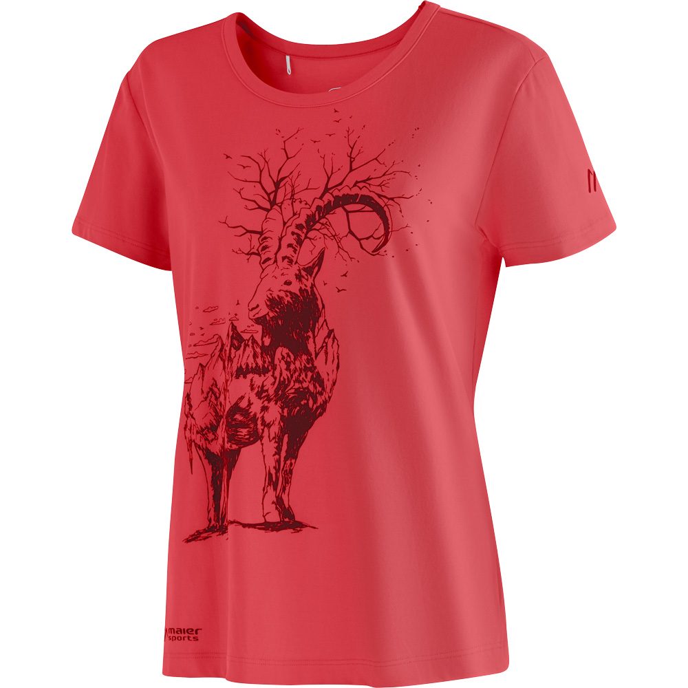 Maier Sports Burgeis 26 T-Shirt Damen watermelon