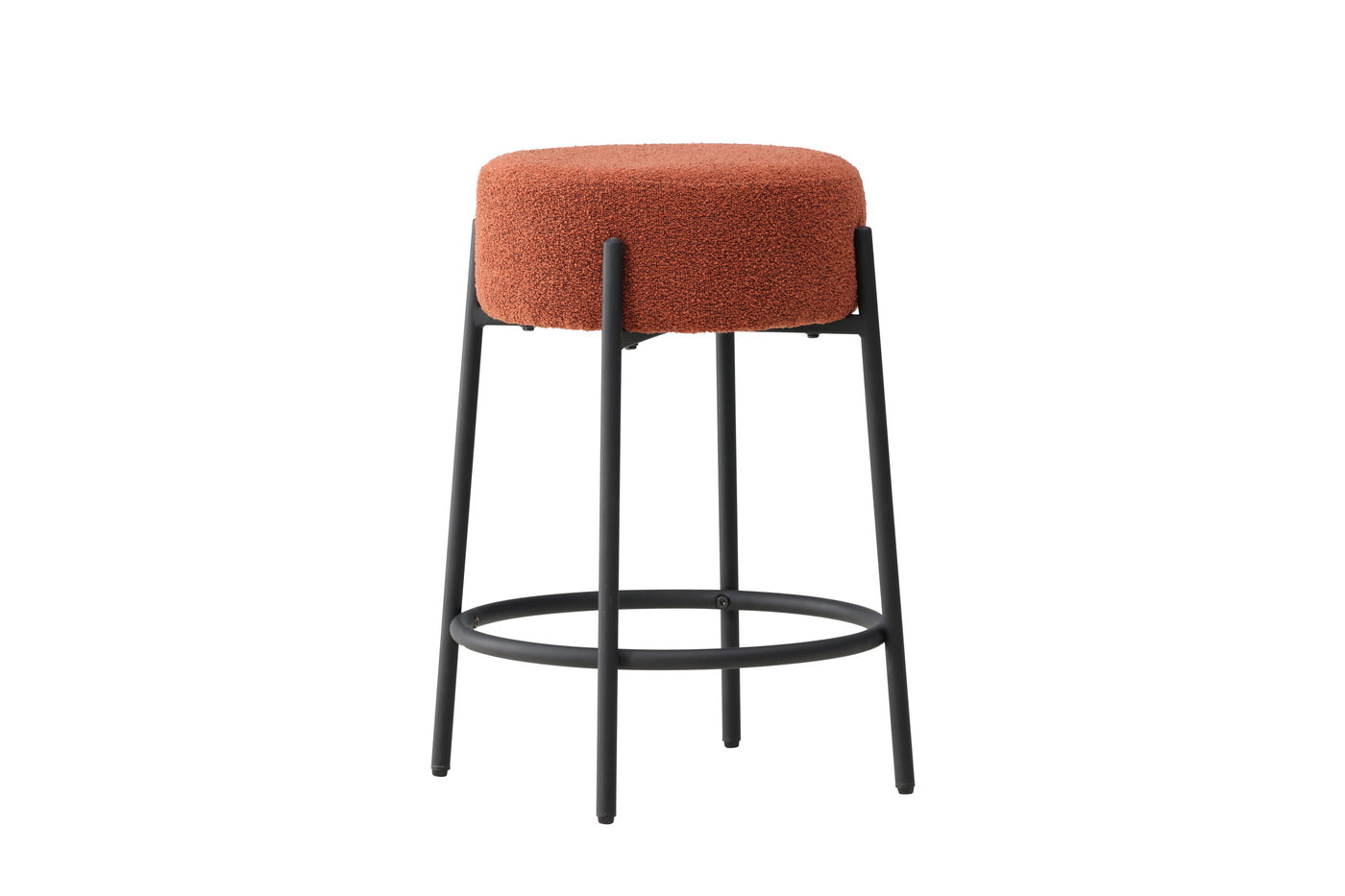 FjÃ´rd - Barstoel Rood Stof - Zithoogte 60cm - Tucson