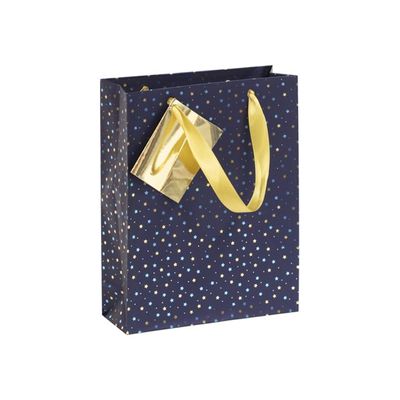 Clairefontaine Premium - Sac cadeau - 17 x 6 x 22 cm - bleu nuit