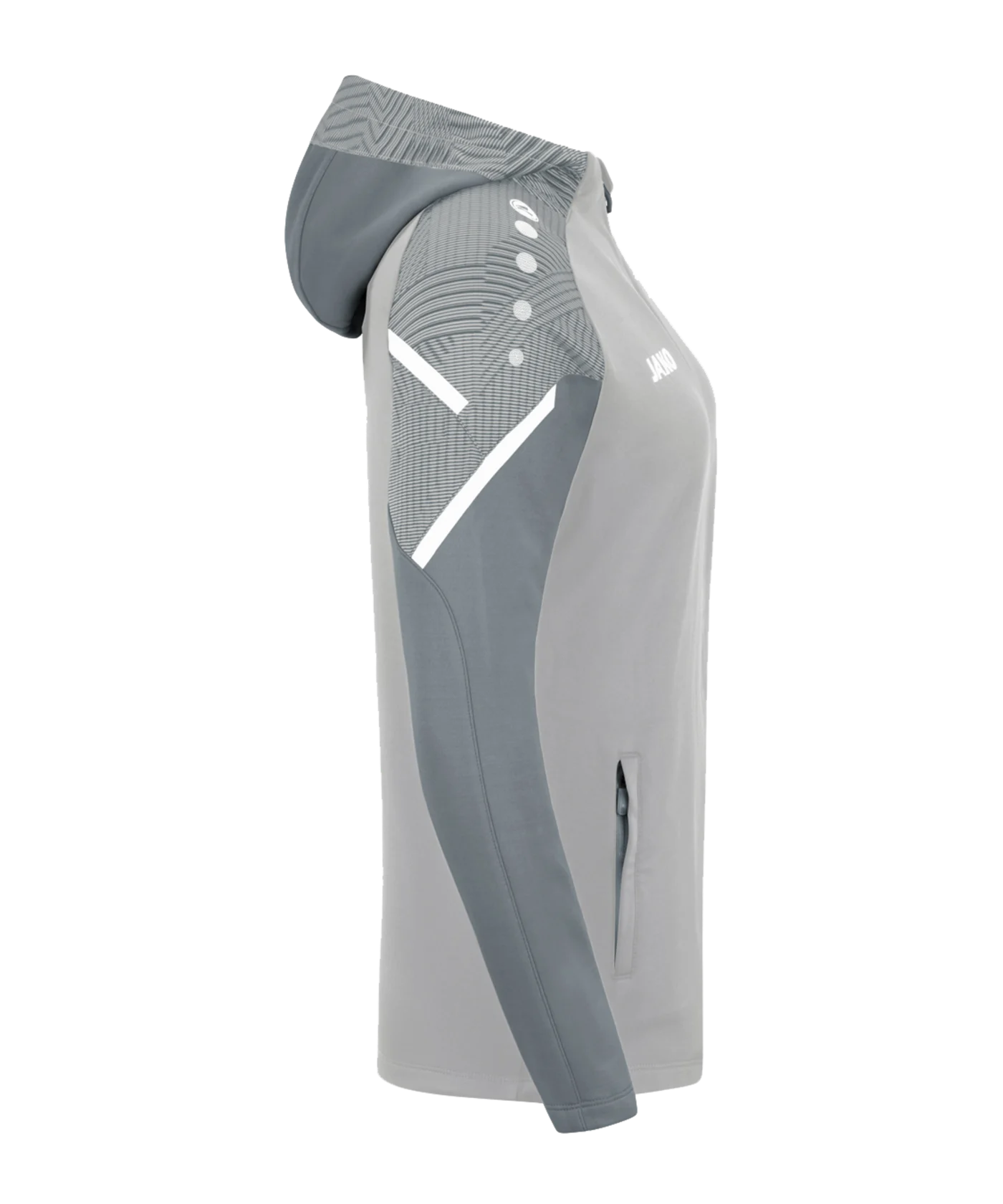 JAKO Performance Kapuzenjacke Damen Grau F845