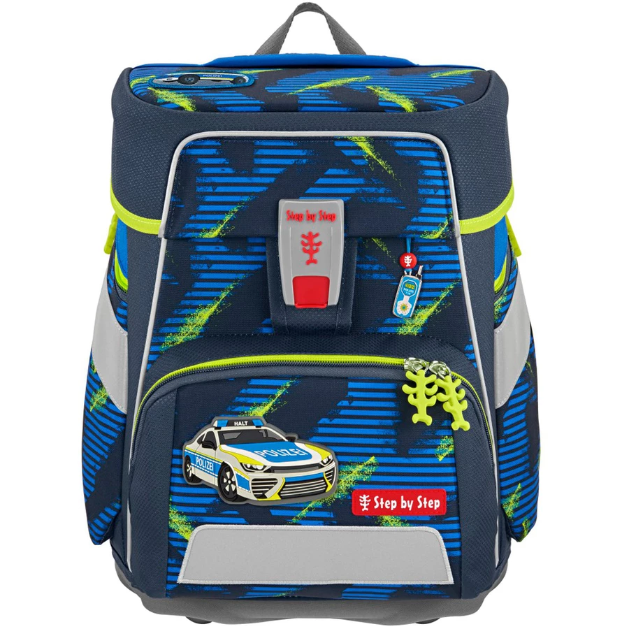 Step by Space - Schulranzen Set 5tlg. Police Car Cody