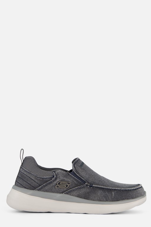 Skechers Delson 2.0 Instappers blauw Textiel