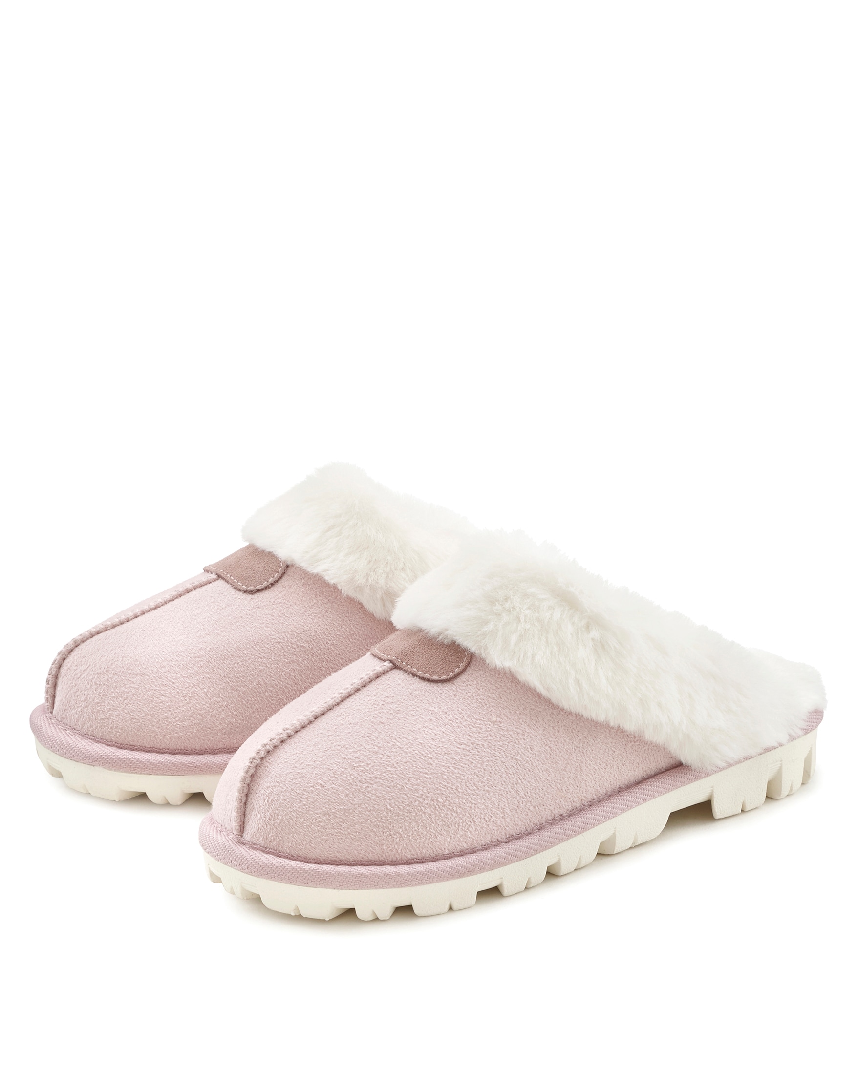 Vivance Hausschuh »Plüsch Hausschuhe, Pantolette, Pantoffeln, Clogs, Schlappen,«  mit Warmfutter VEGAN