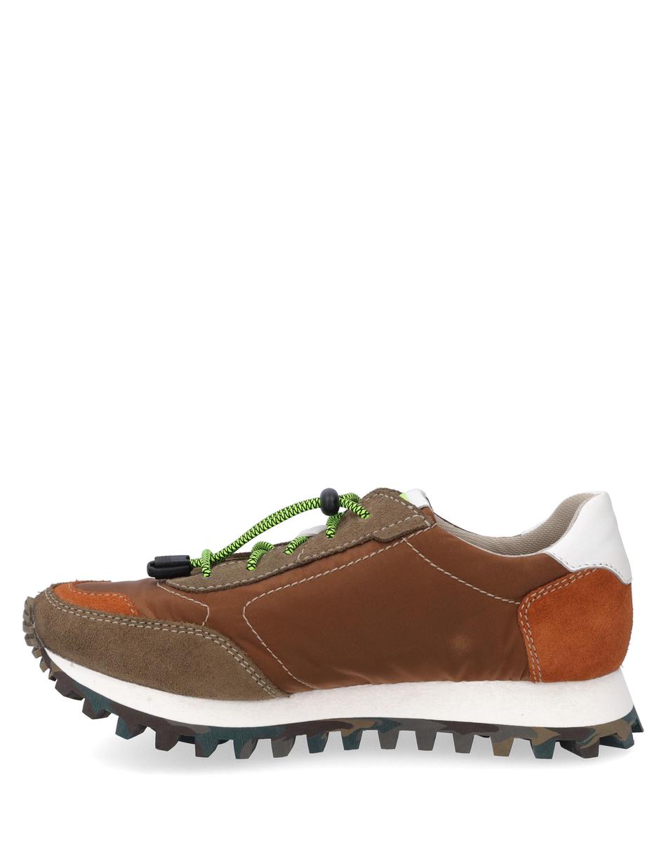 Sneaker Bonnie 01, taupe-orange