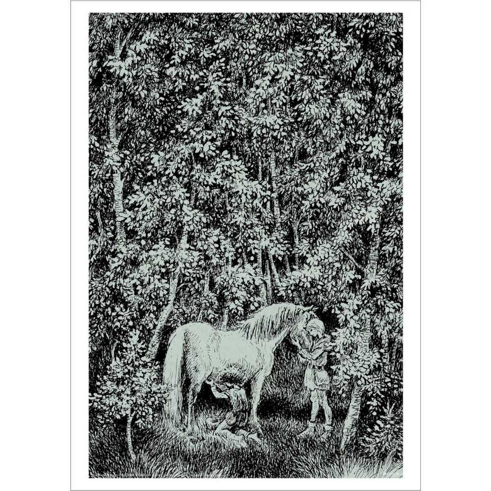 Køb Poster & Frame Astrid Lindgren - A Special Bond - Ronja The Robbers Daughter