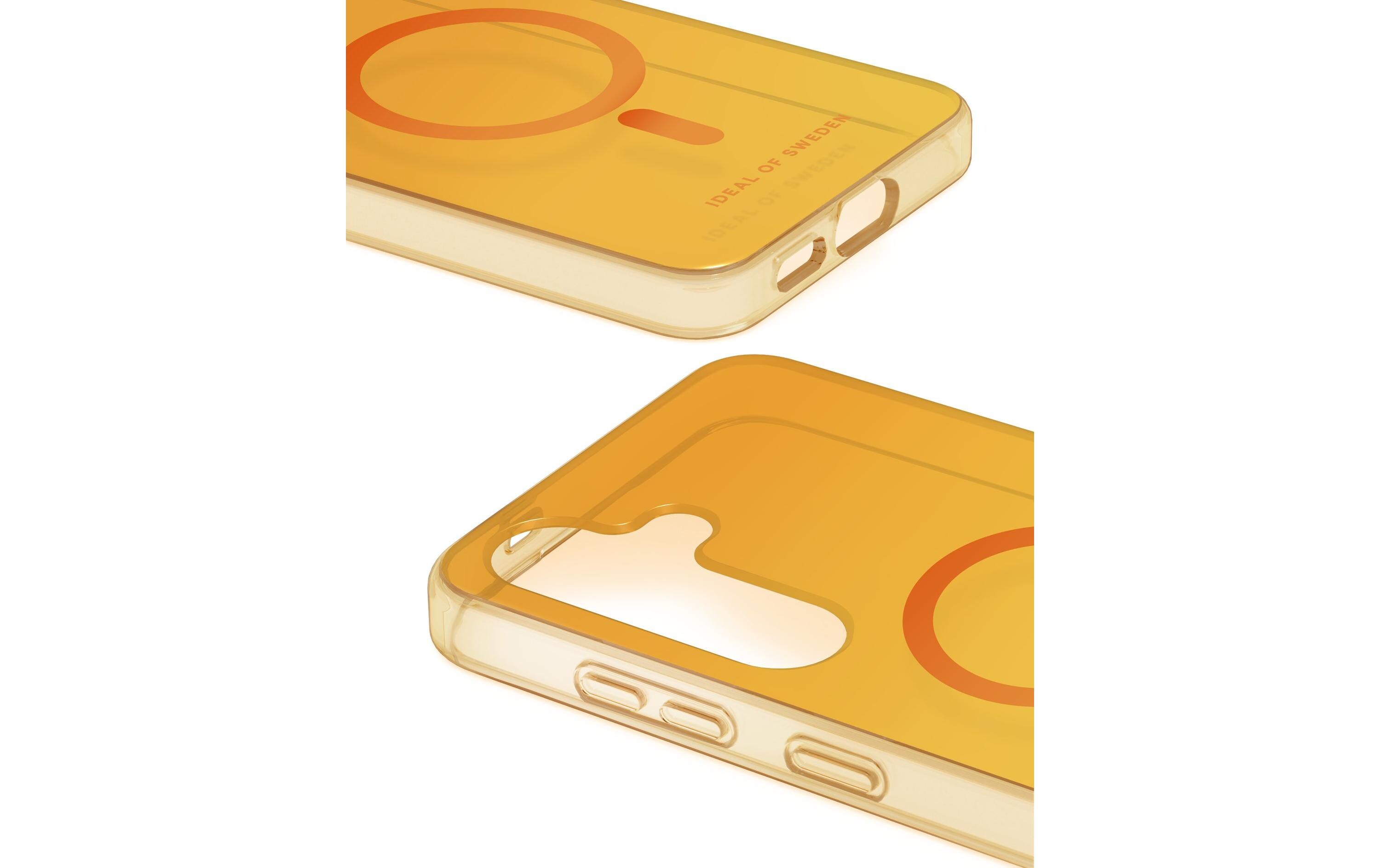 Back Cover Clear Case Galaxy S24 Orange SpritzBackcover für das Samsung Galaxy S24