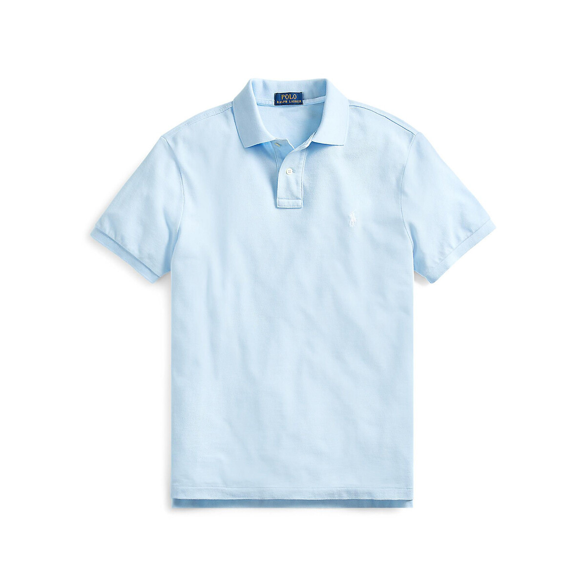 POLO RALPH LAUREN<br>Polo slim fit confeccionado em piqué de algodão