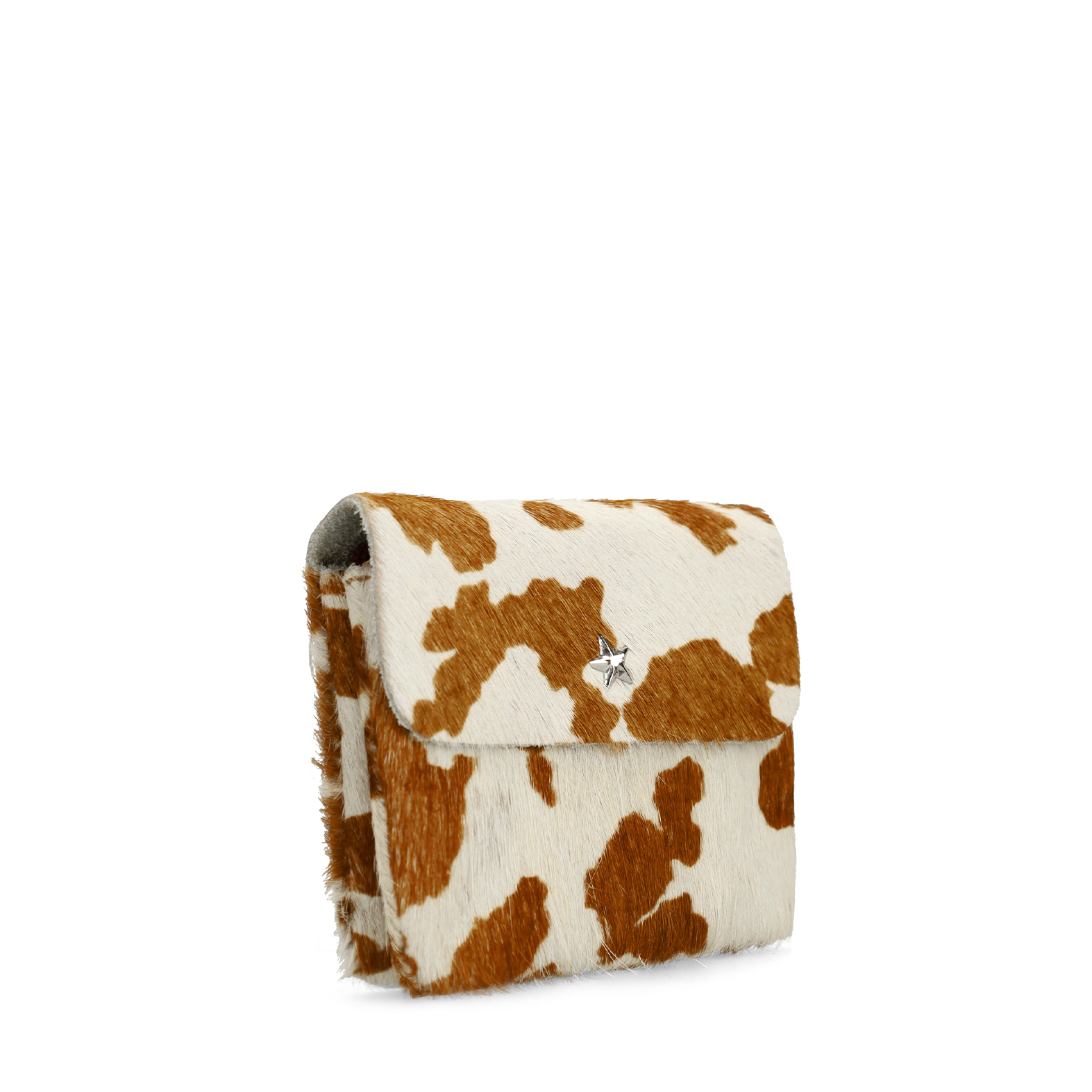 Bruine cow portemonnee