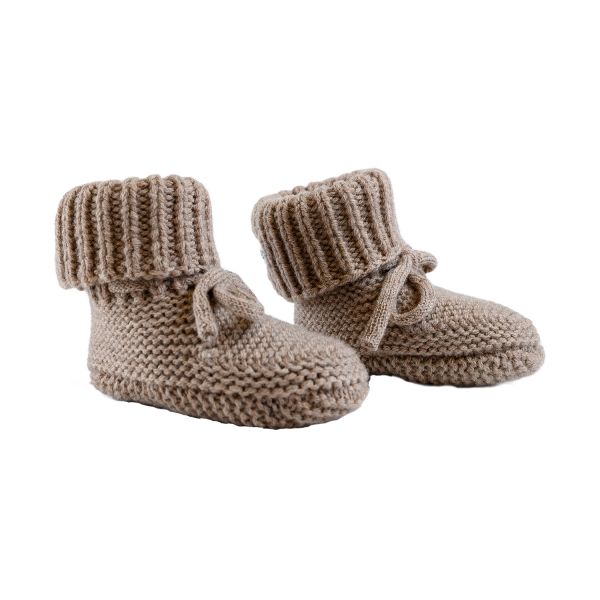 Lodger Slofjes - Merino Wool - Buffalo - 6-12M